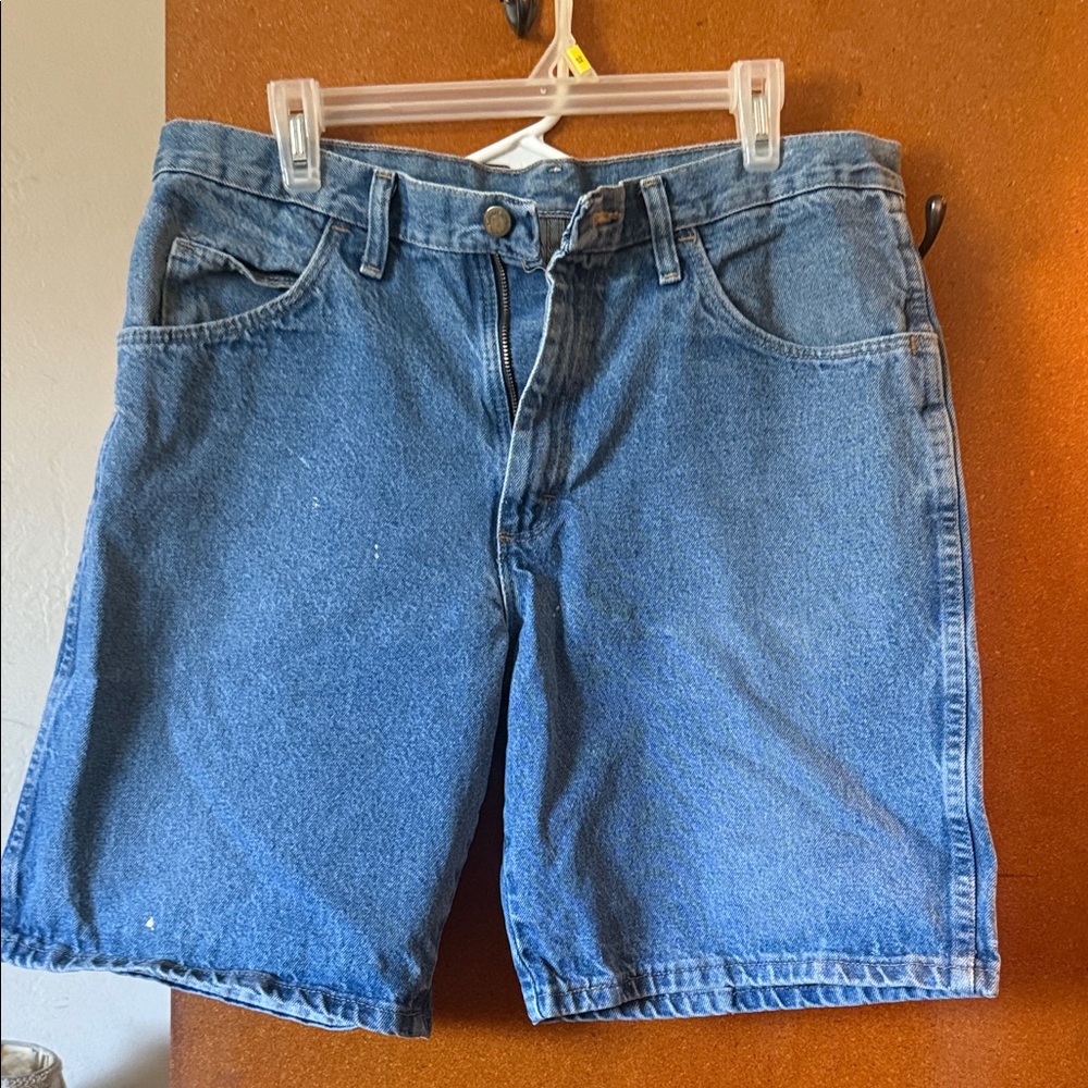 Men's Blue Denim Jean Shorts
